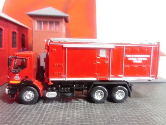 MINIATURA 1990 CELLULE POSTO DE COMMANDEMENT RENAULT KÉRAX FRANÇA - ESCALA 1-75 - DELPRADO - Foto 6