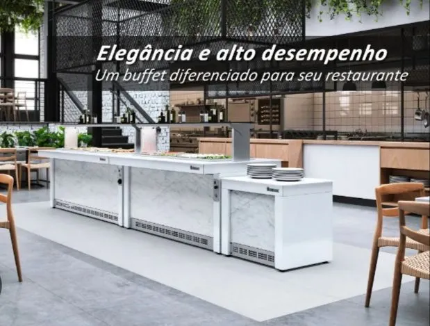NZ. Conjunto BUFFET completo GELOPAR