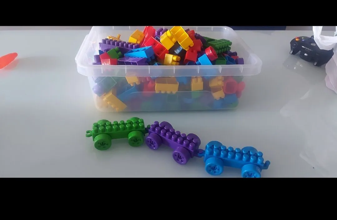Blocos de Montar Coloridos e Divertidos