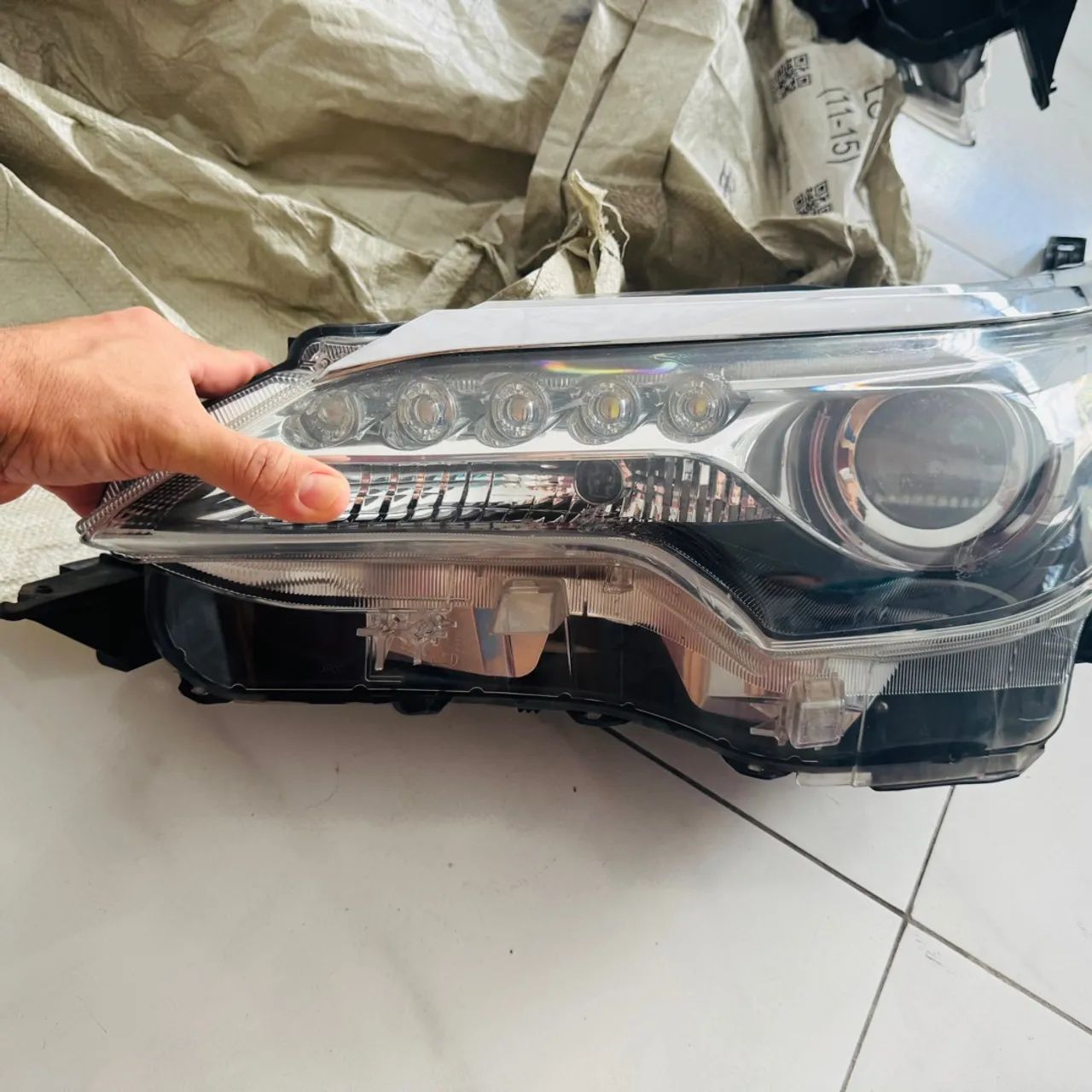 Par Farol Sw4 2016 2017 2018 2019 2020 Com Led Projetor