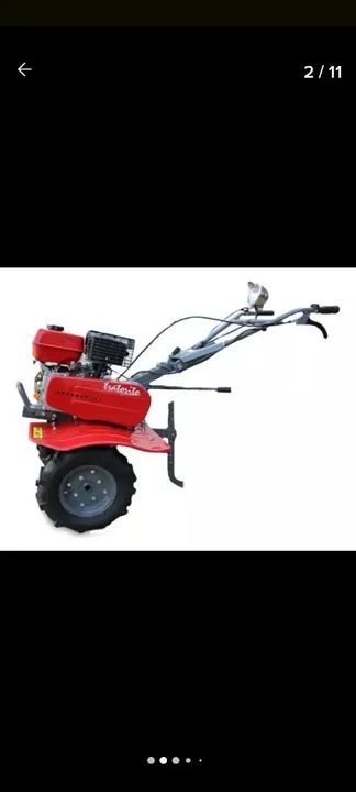 Tratorito Branco 6.5 Hp c implementos - Foto 4