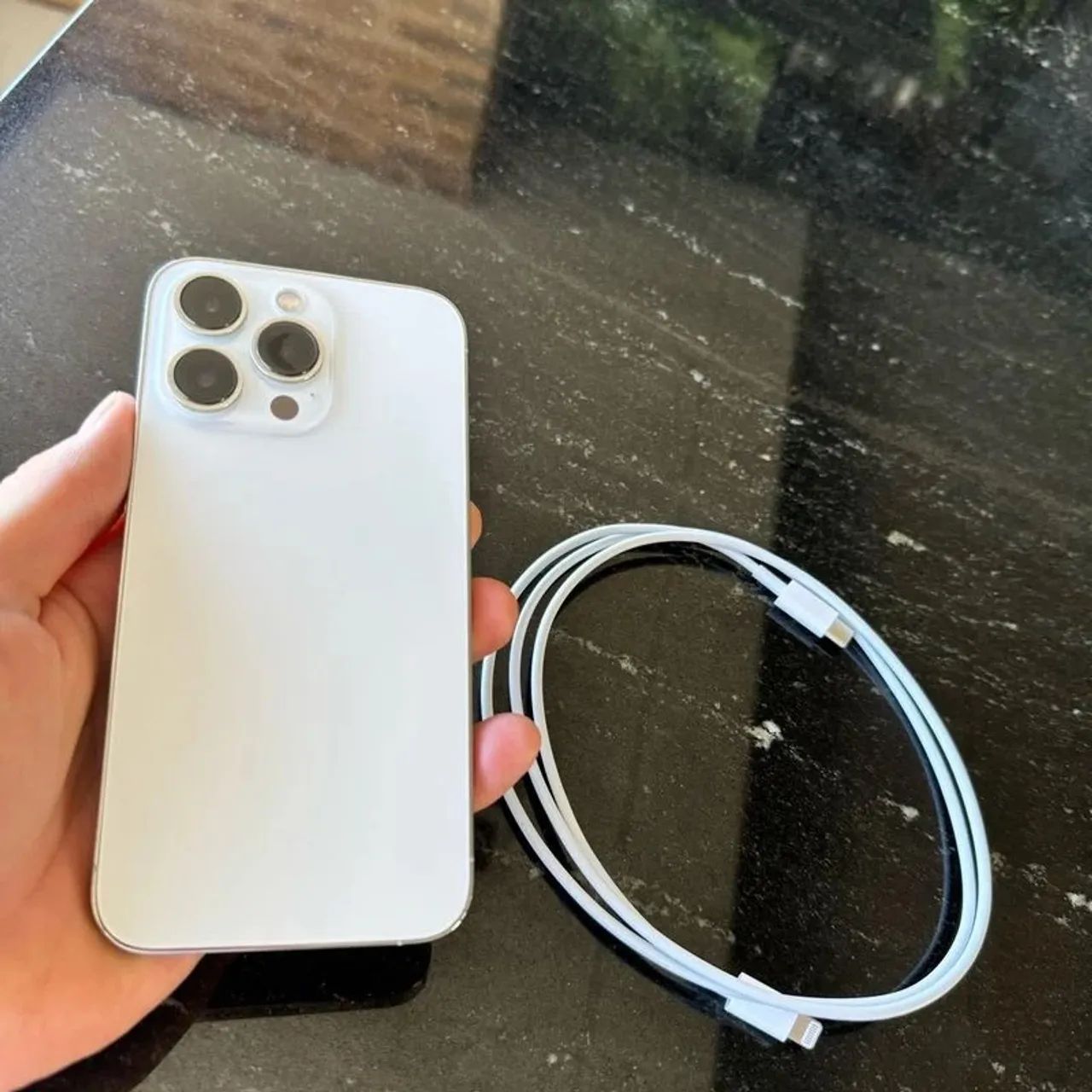 Apple iPhone 13 PRO Branco 128gb - Celulares e Smartphones