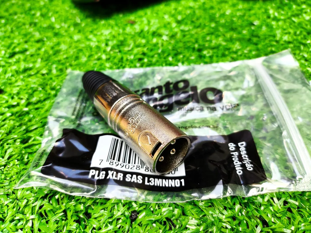 Conector XLR macho Santo angelo