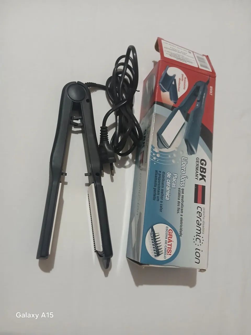 Prancha Alisadora GBK Ceramic Ion