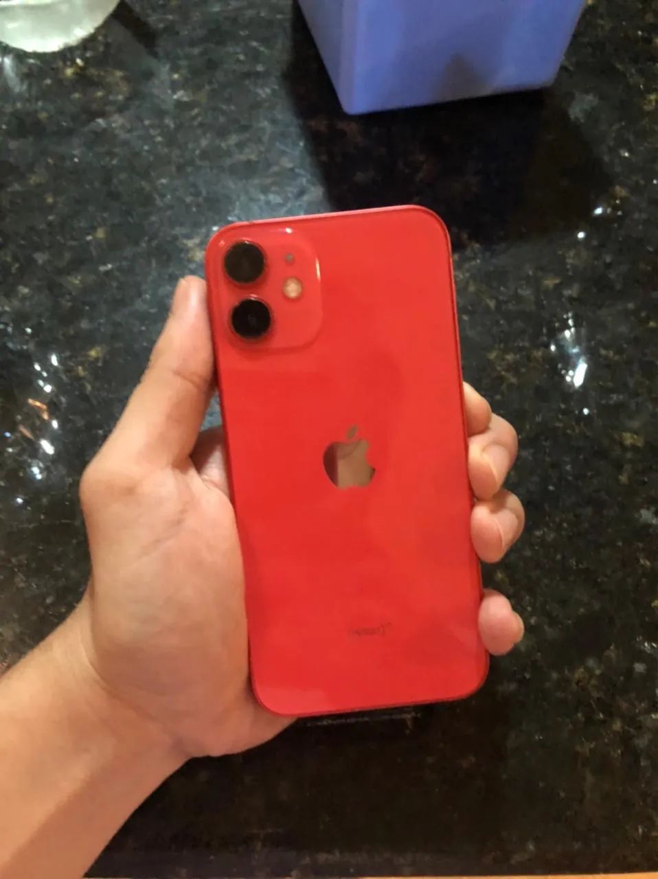 iPhone 12 mini 128GB Vermelho (Product RED) - Bateria 75