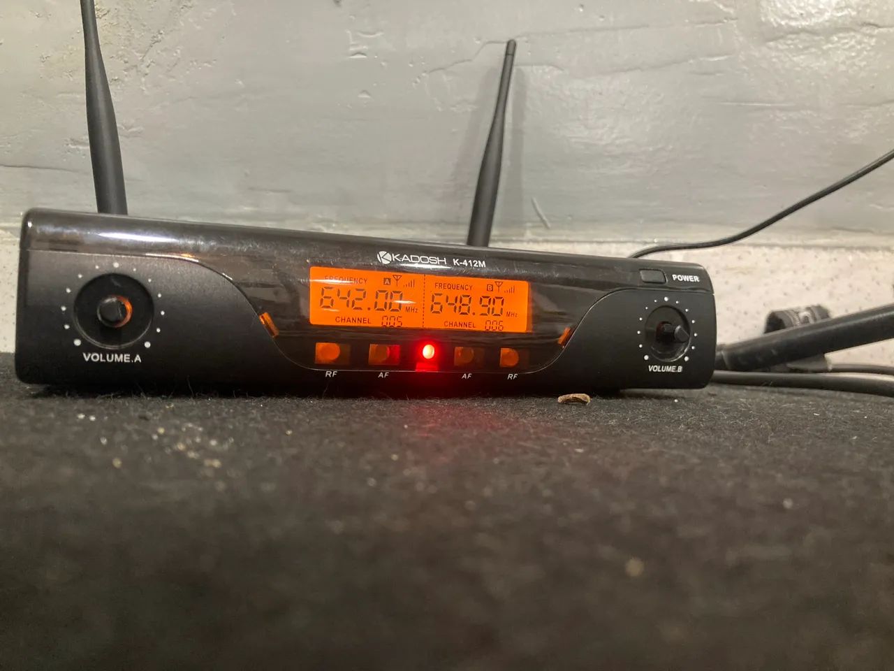 Microfone sem Fio Kadosh modelo K-412 M - Foto 3