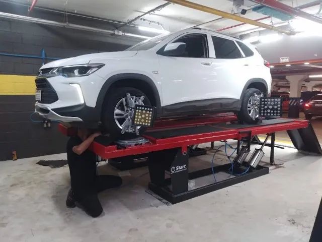 Rampa de alinhamento 4200kg pneumática - À pronta entrega - Nova - Foto 2