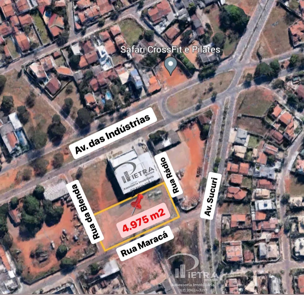 Lote/Terreno para venda tem 4975 metros quadrados em Santa Genoveva - Goiânia - GO