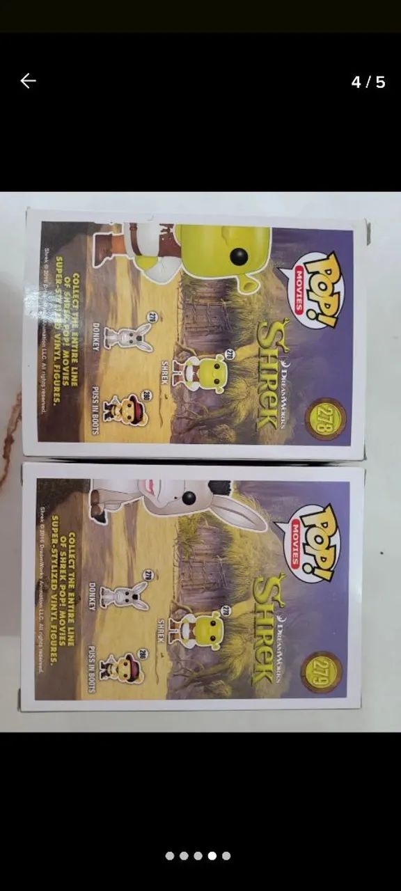 Funko POP! Shrek 278 e Burro 279 - Foto 4
