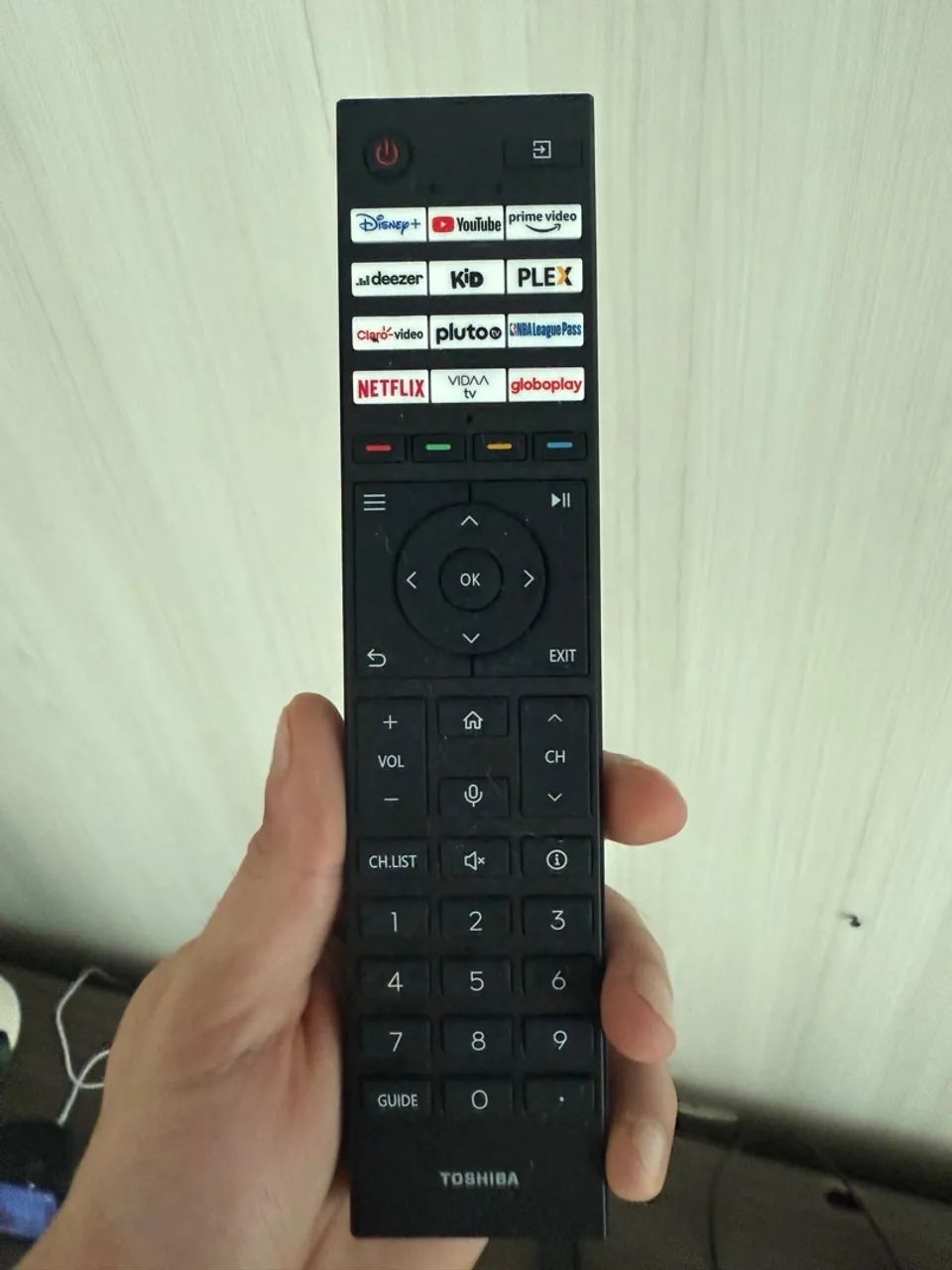 Controle Toshiba M550M tb027m