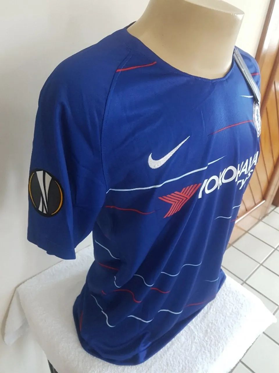 Camisa Chelsea Personalizada com Patchs Raridade - Foto 3