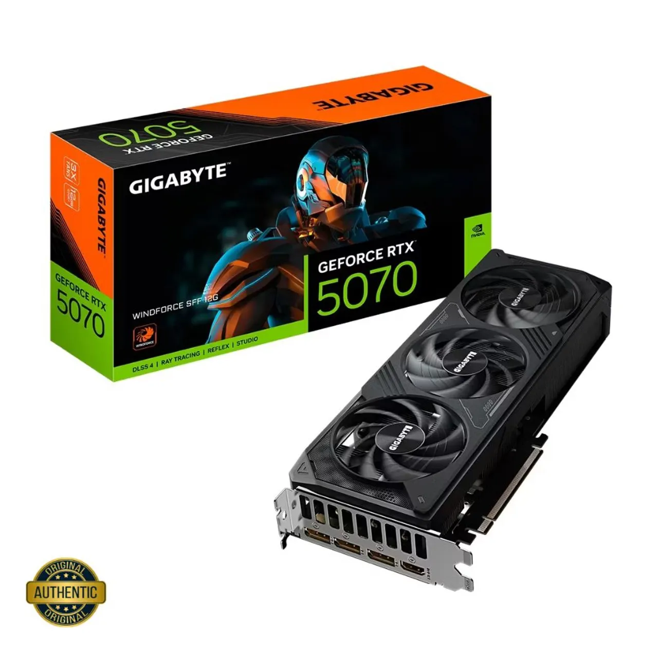 Placa de vídeo Gigabyte NVIDIA RTX 5070 Windforce