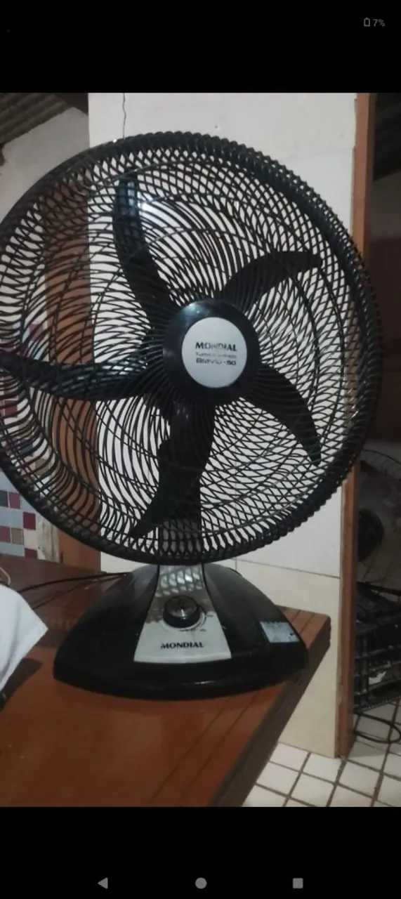 Ventilador de Mesa Mondial 50cm não troco não reservo envie mensagem se for comprar
