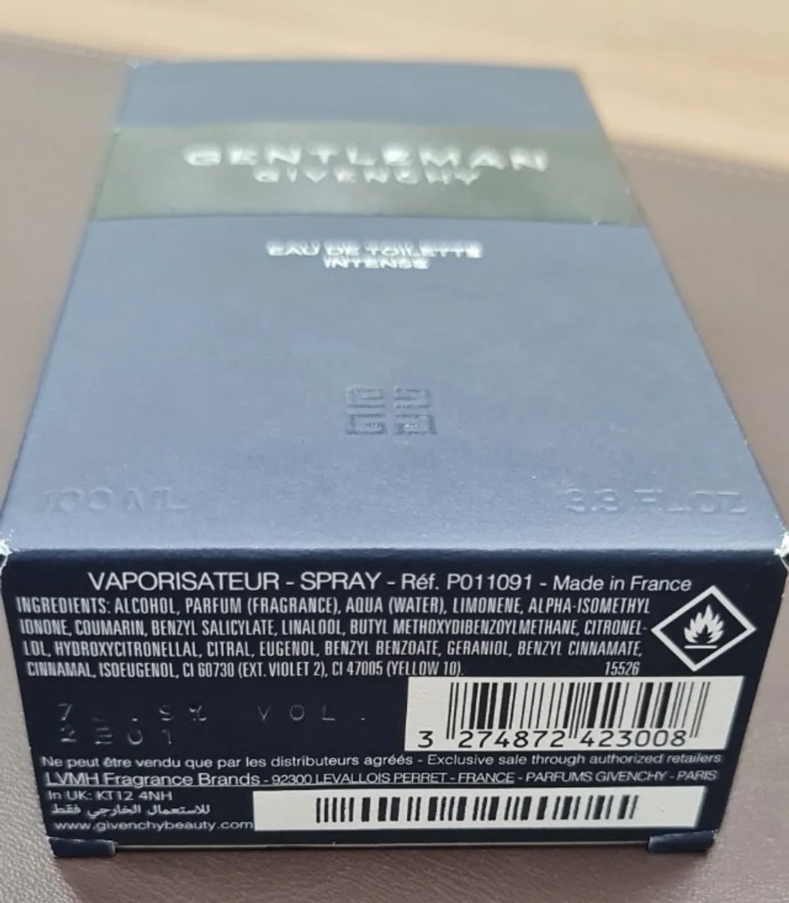 Perfume Gentleman Givenchy 100ml