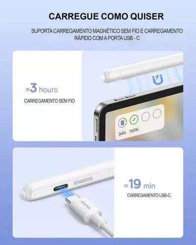 Caneta Digital Smooth Writing 2 Baseus BS-PS003 - Foto 3