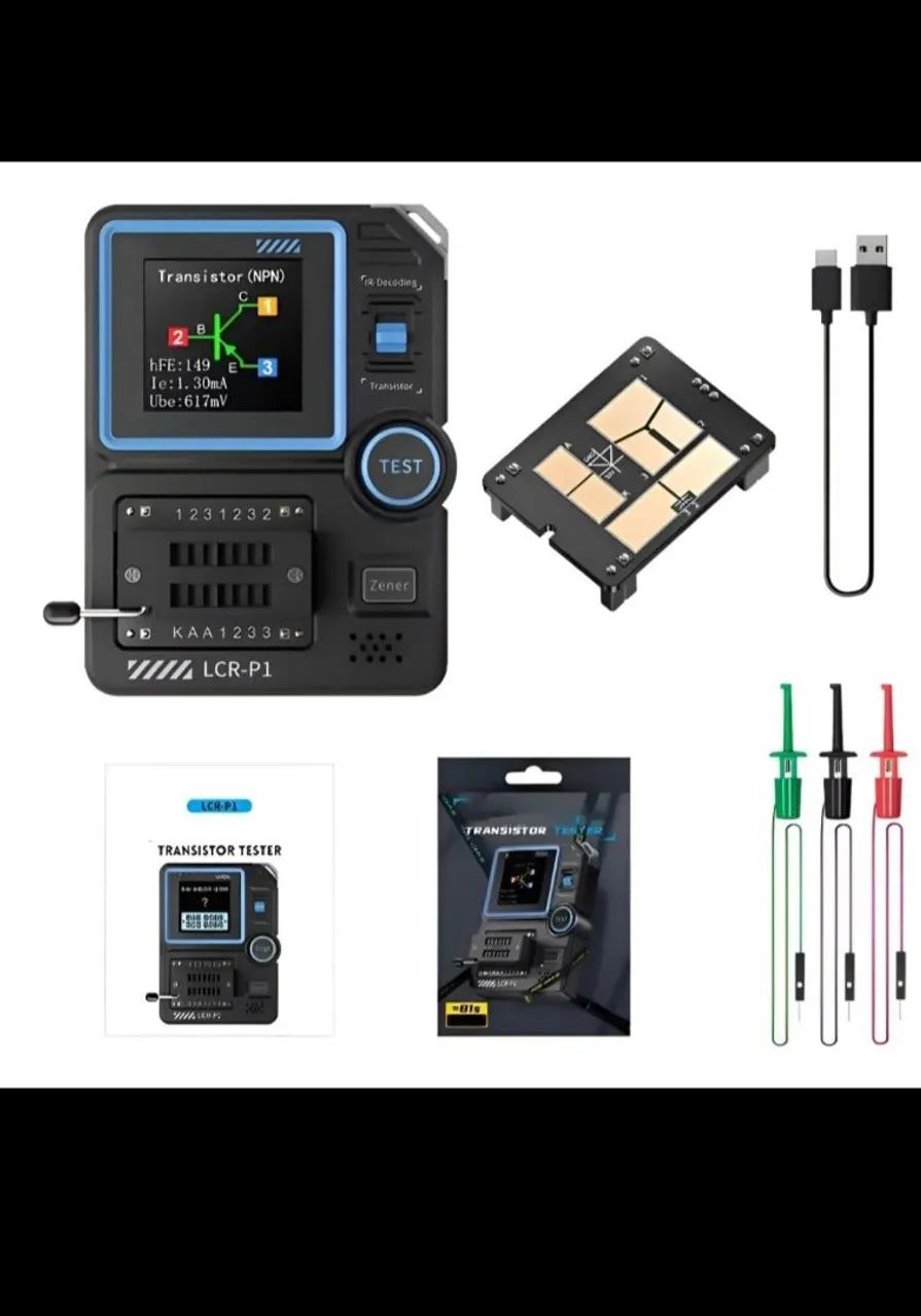 Testador de componentes FNIRSI LCR-P1 Produto Novo 