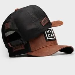 Boné Madrid Trucker Couro MVCK - Foto 5