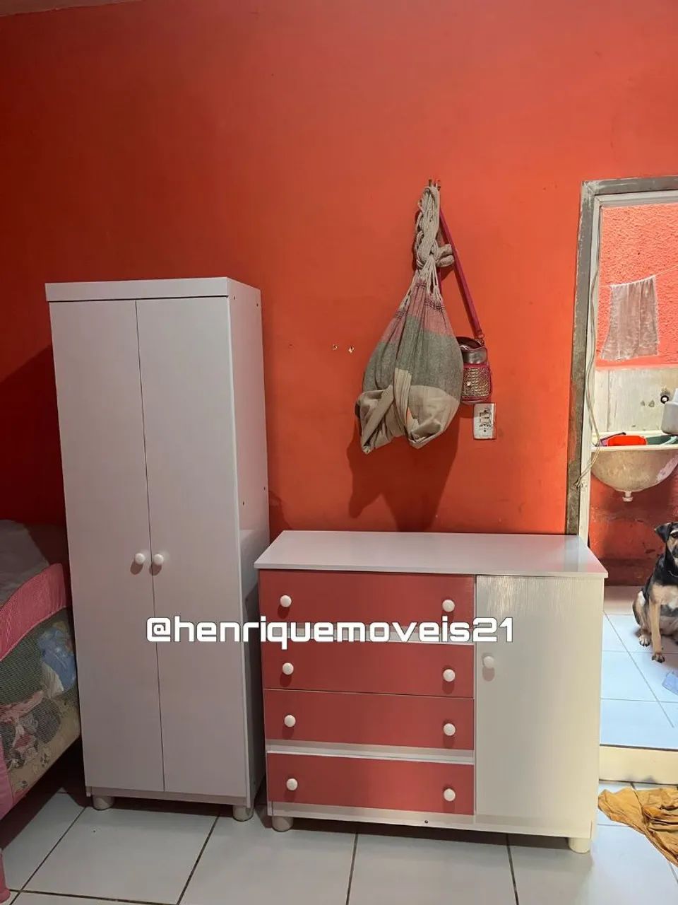 Guarda-Roupa e Cômoda Infantil kit 100%mdf - Foto 3