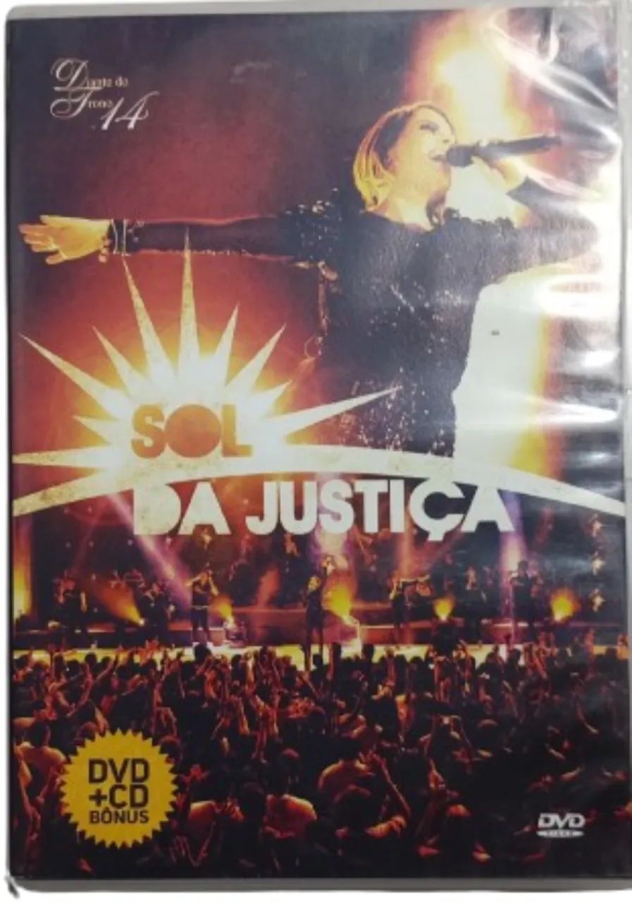 Dvd Musical Sol da Justiça, Diante do Trono 14 Ao Vivo