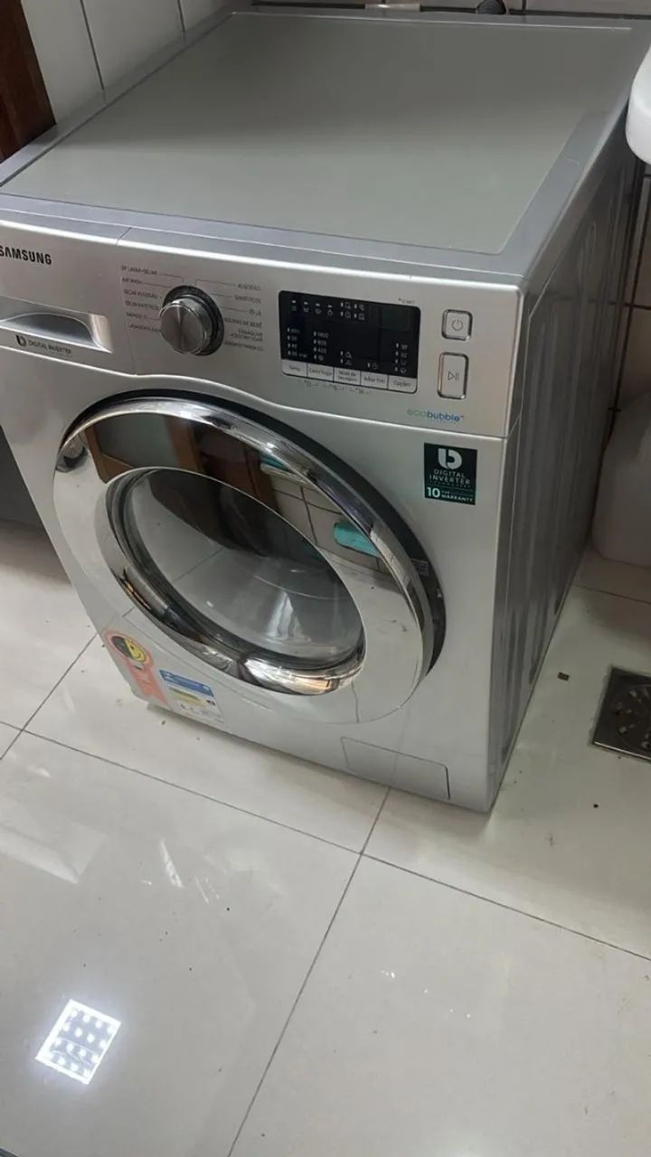 Lava e Seca Samsung 11kg Prata 127v