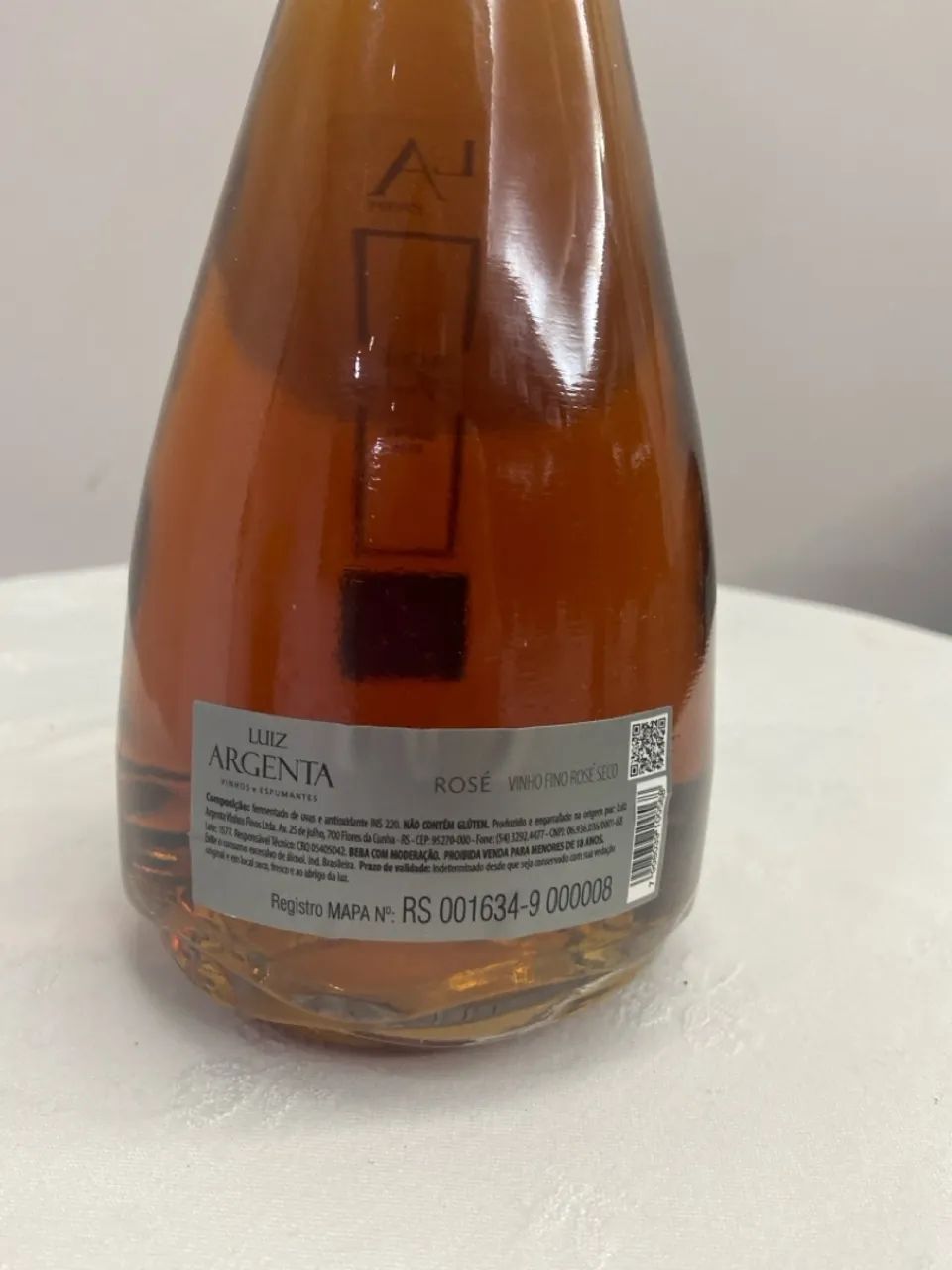Vinho Luiz Argenta Rosé Safra 2020 - Foto 4