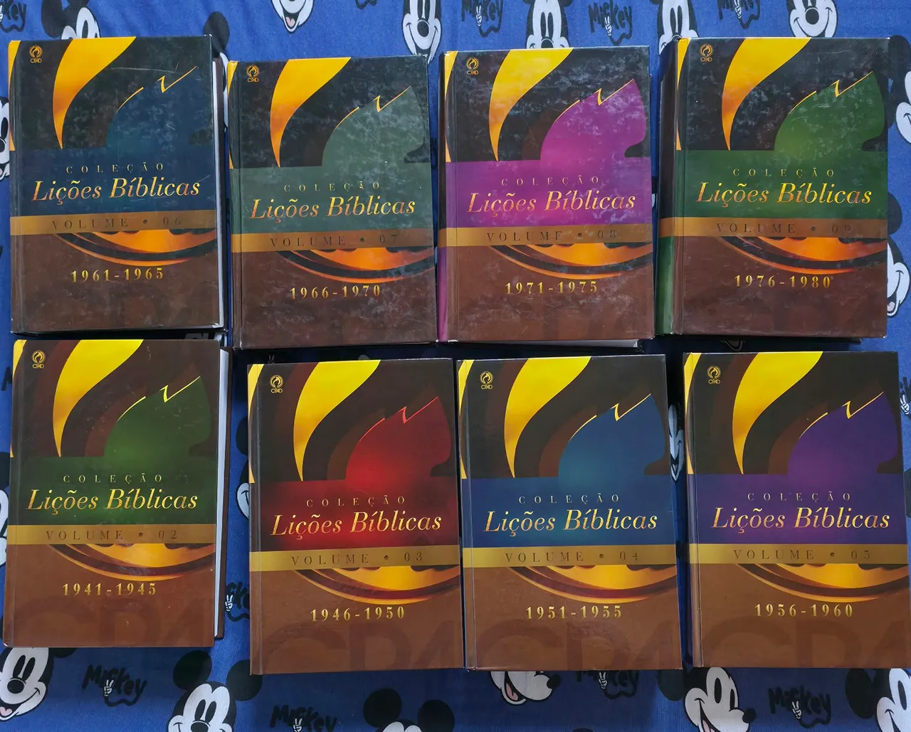 Coleção Lições Bíblicas - Volumes 02 a 09