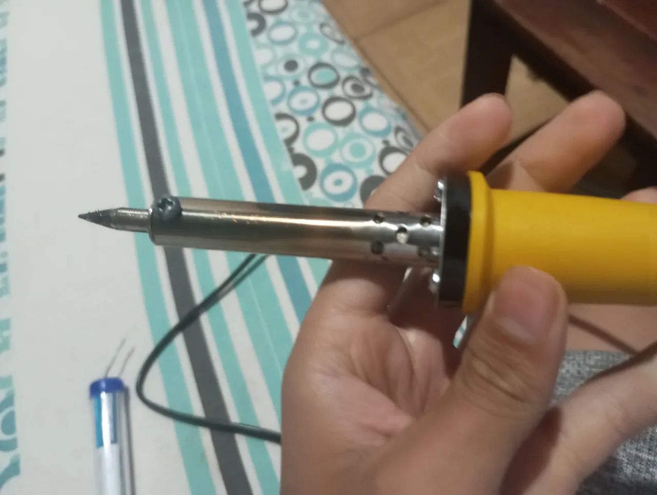 Vendo ferro de solda semi novo