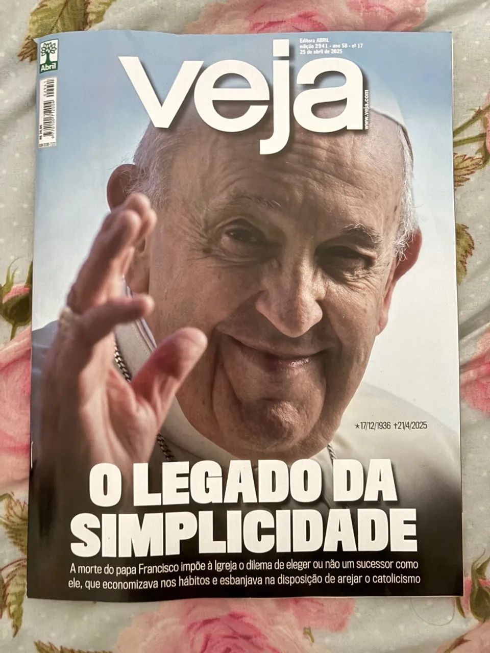 Veja - Edição 2941 - O Legado da Simplicidade