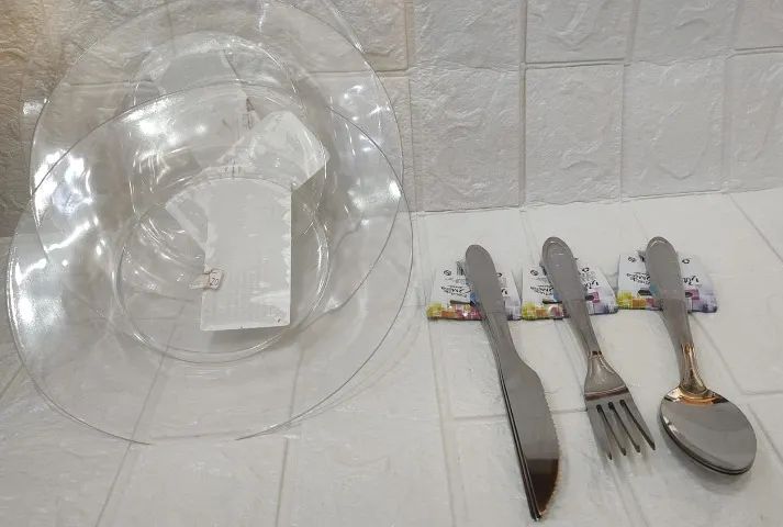 Kit prato e talher 