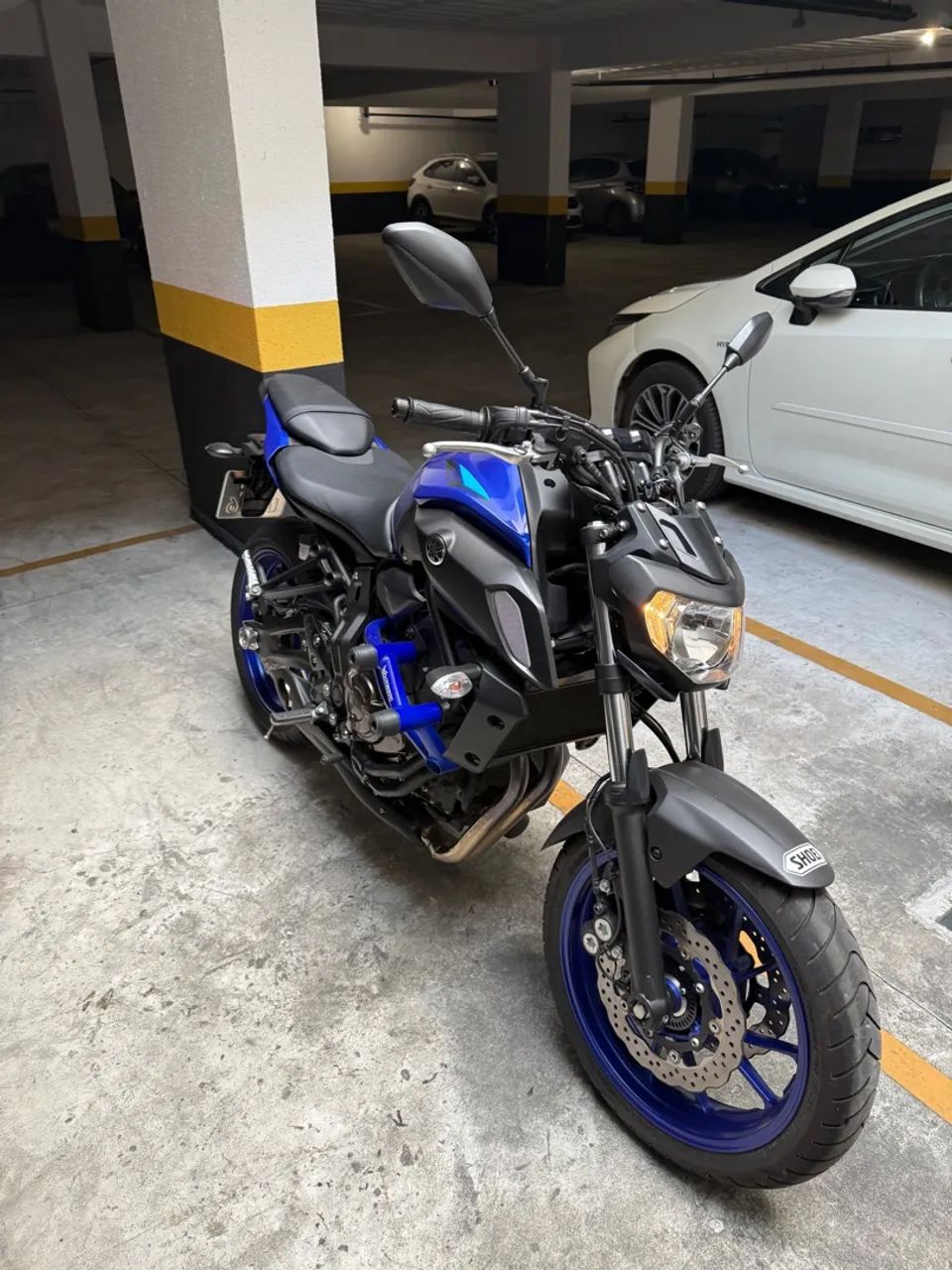 MT07 24/25 com 1000 km, perfeita! - Foto 3