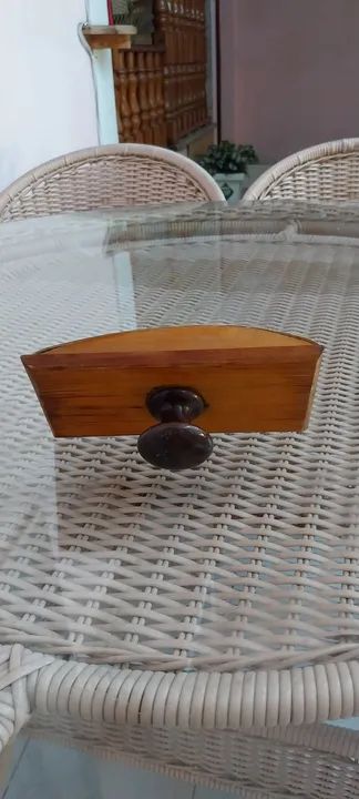 Mata borrão de madeira para colecionador - Foto 3