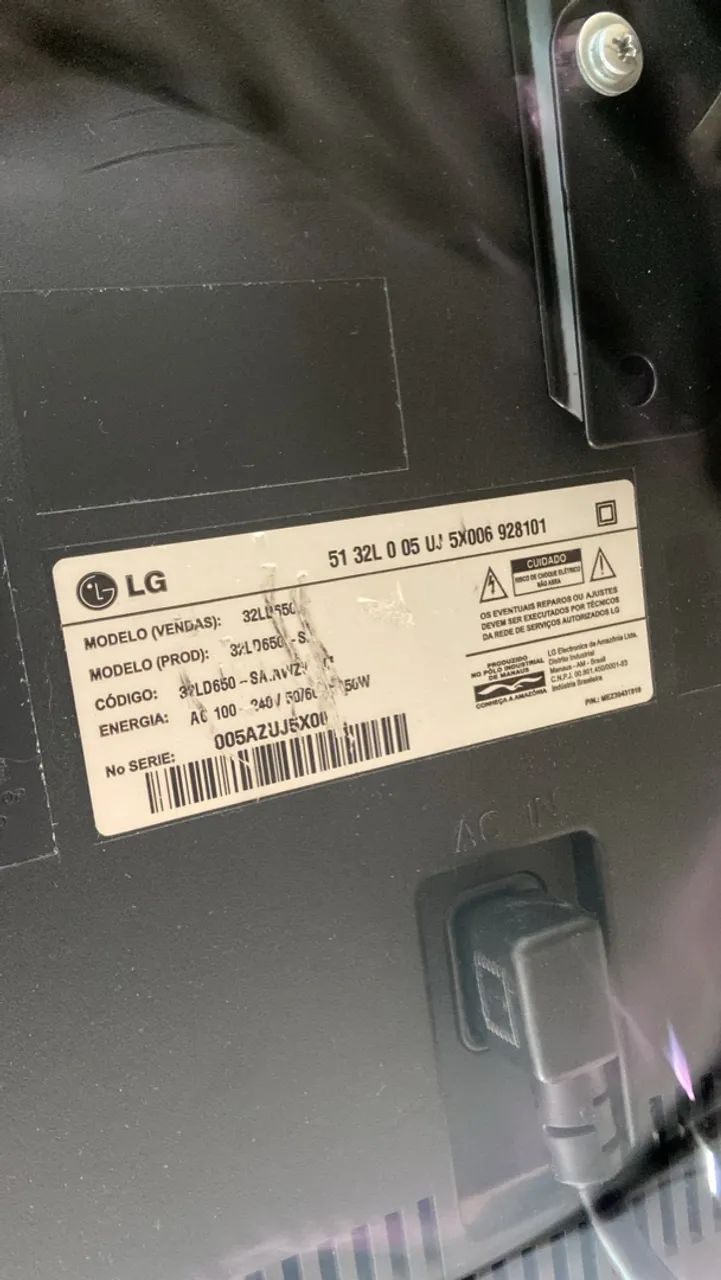 Tv LG 32 polegadas Conservadíssima  - Foto 2