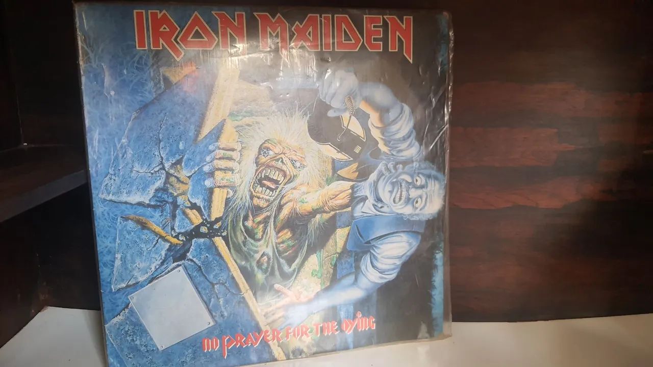 Disco Iron Maiden No prayer for the dying - Foto 2