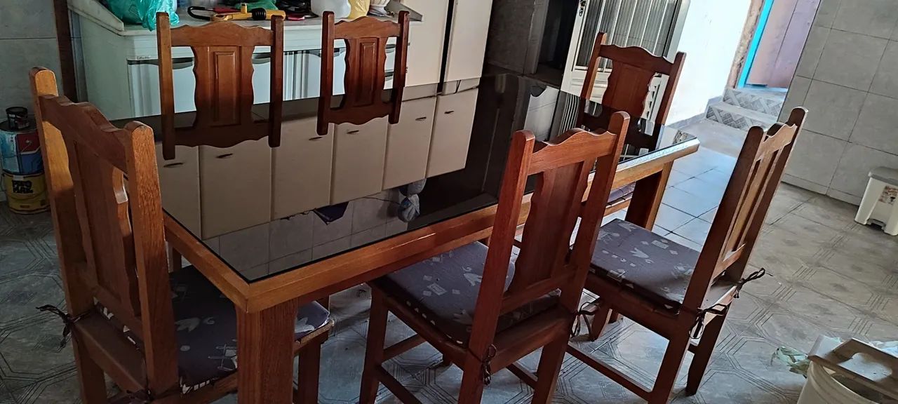 Mesa de Jantar com 6 Cadeiras - Foto 3