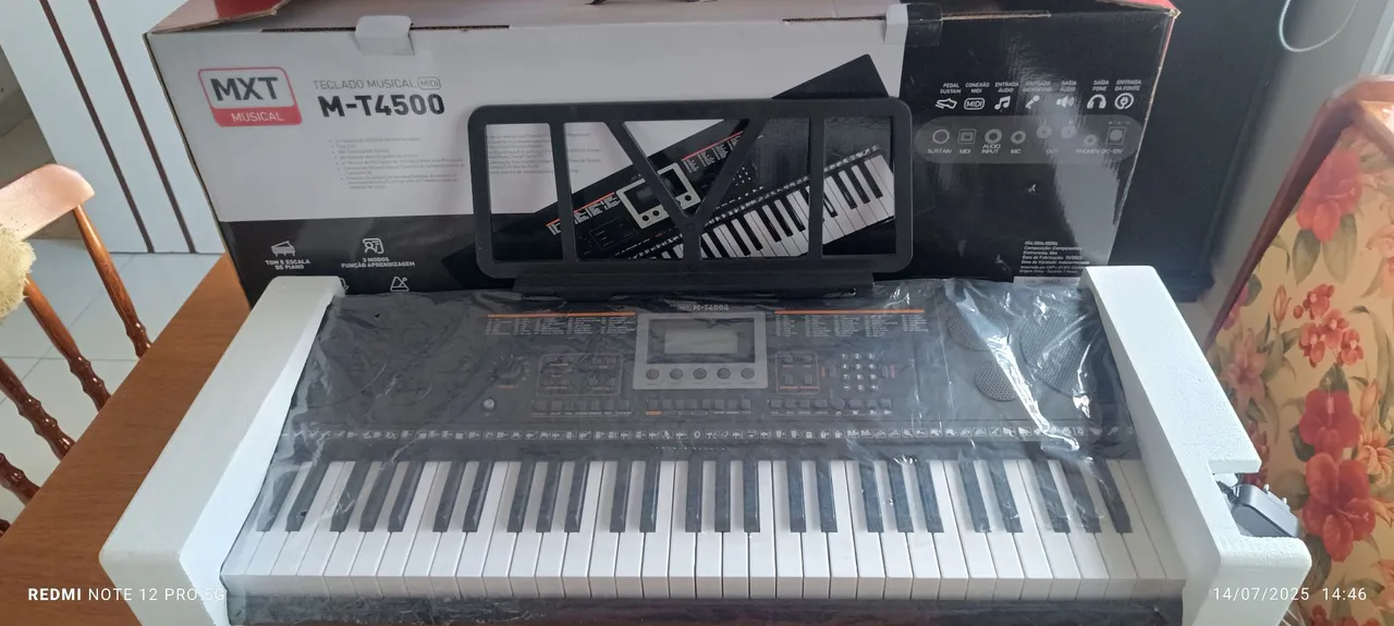 Teclado Musical MXT M-T4500