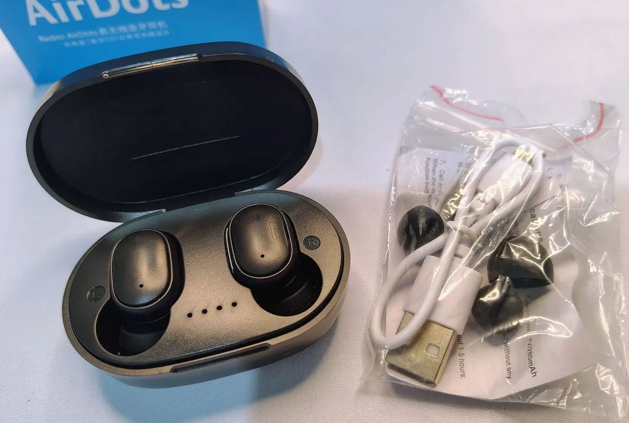 Fone de Ouvido Xiaomi Redmi AirDots - Novo - Foto 5