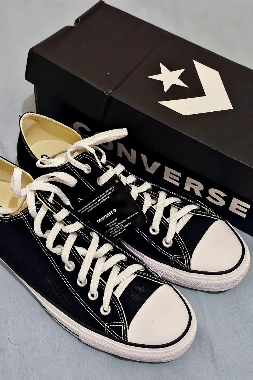 Tênis Converse All Star Preto Tam: 44. (Original)