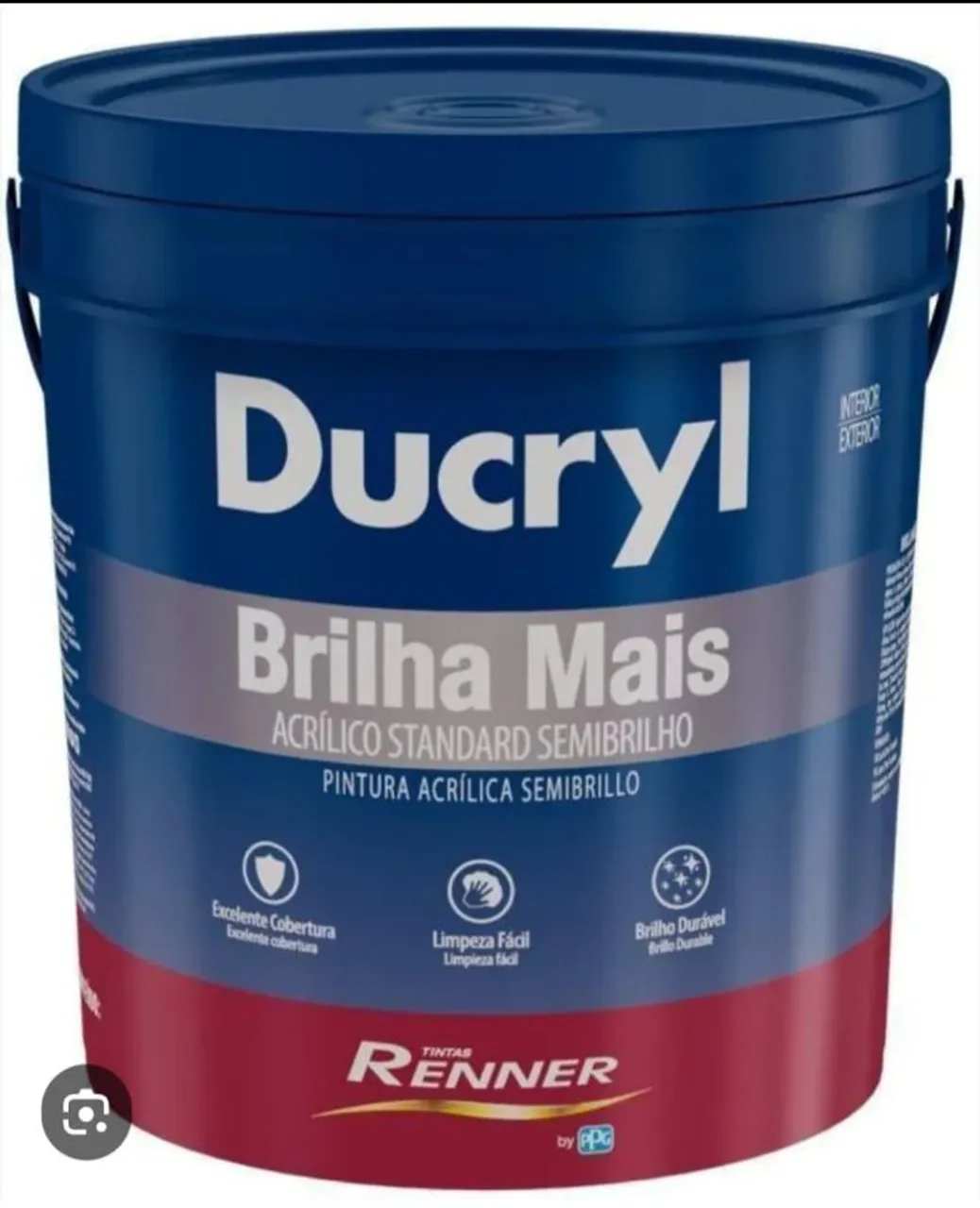 Tinta Acrílica Semibrilho Ducryl Brilha Mais