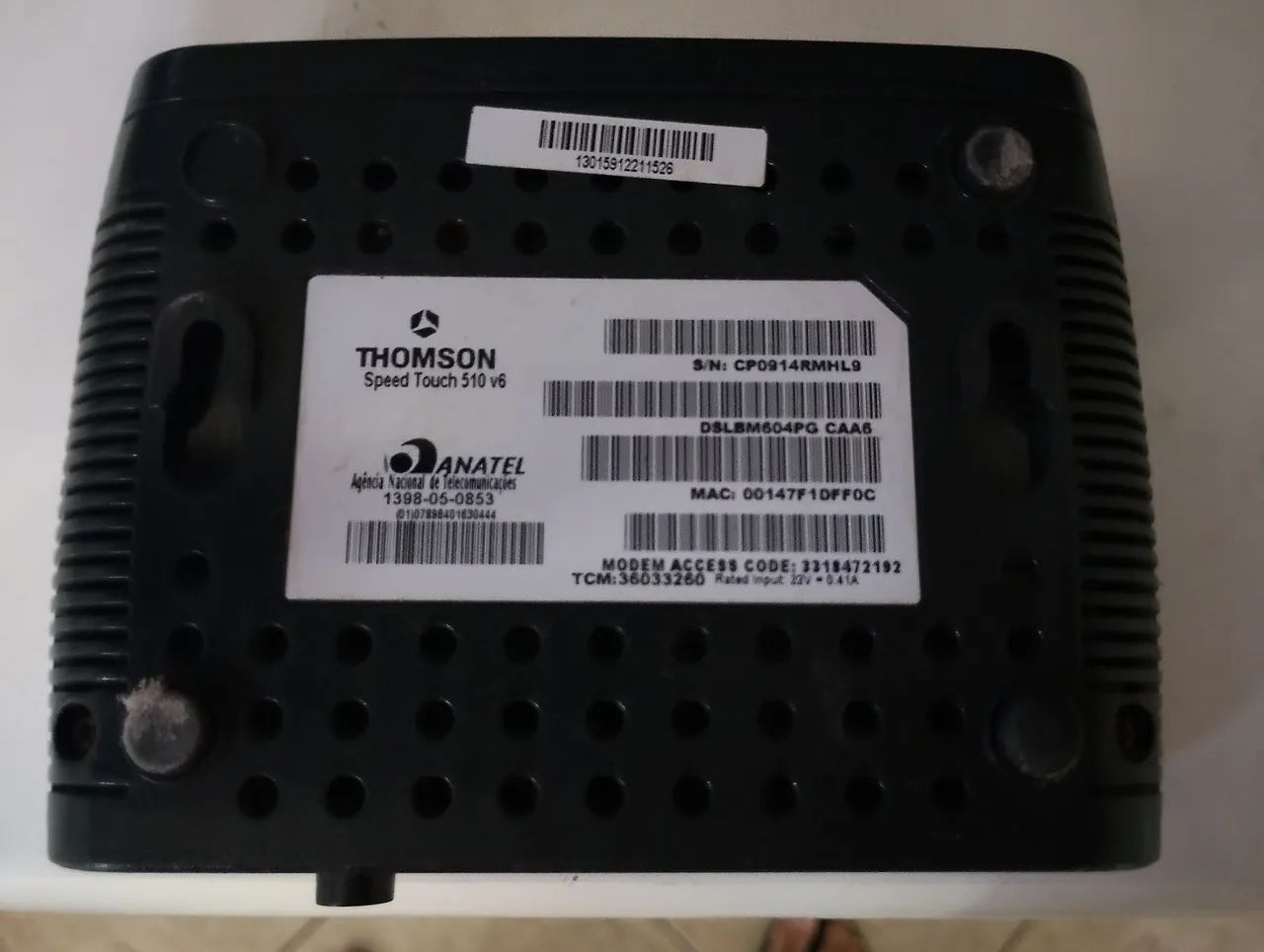 Modem SpeedTouch65049955573505121