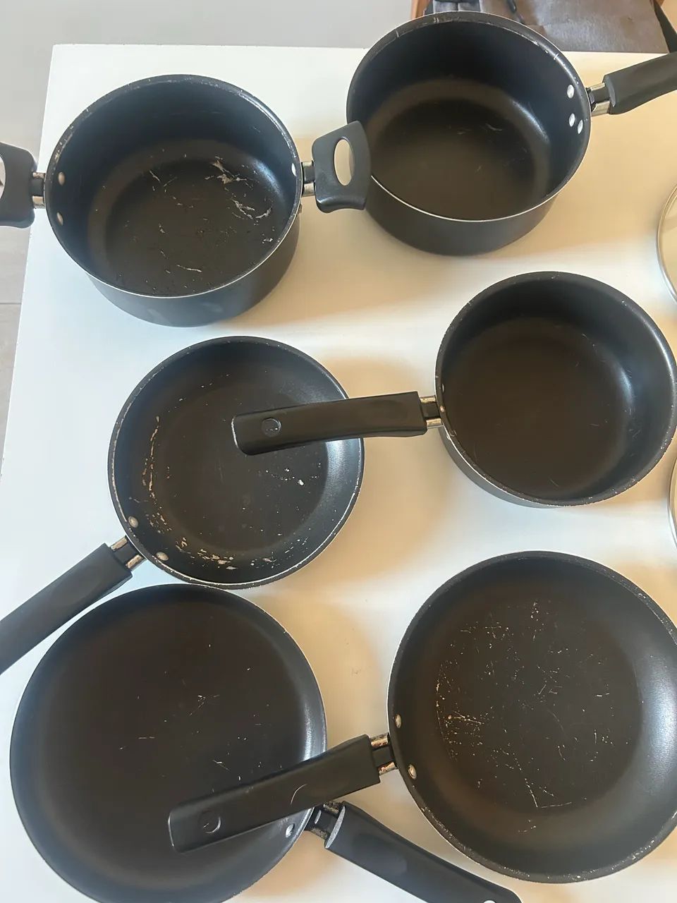  Kit de panelas antiaderentes (6 peças) - Foto 3