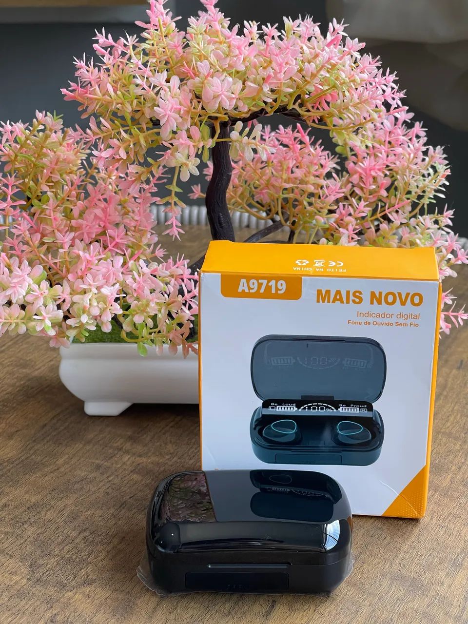 Fone Bluetooth M10 5.3 Tela Led Gamer Cancelamento de Ruido - Foto 3