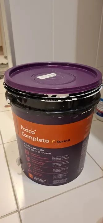 Tinta branca Suvinil Fosco Completo - Foto 4