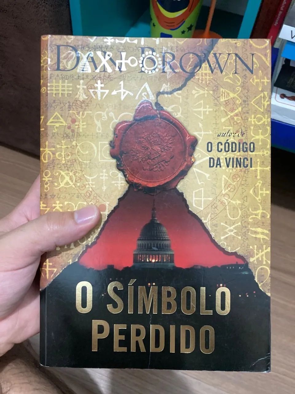 Livros Dan Brown - O símbolo perdido e O código da Vinci