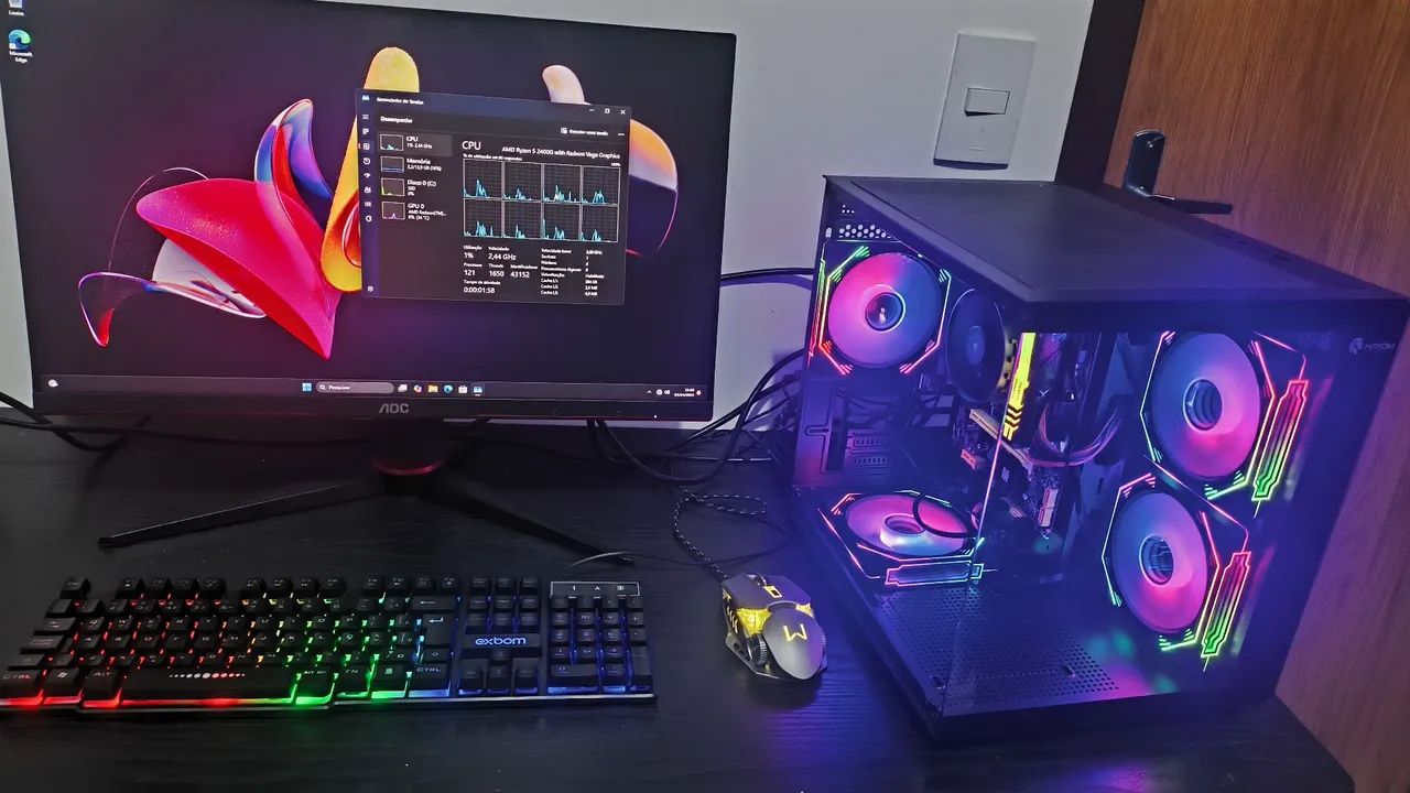 Troco Pc Gamer Ryzen 564842079442562121