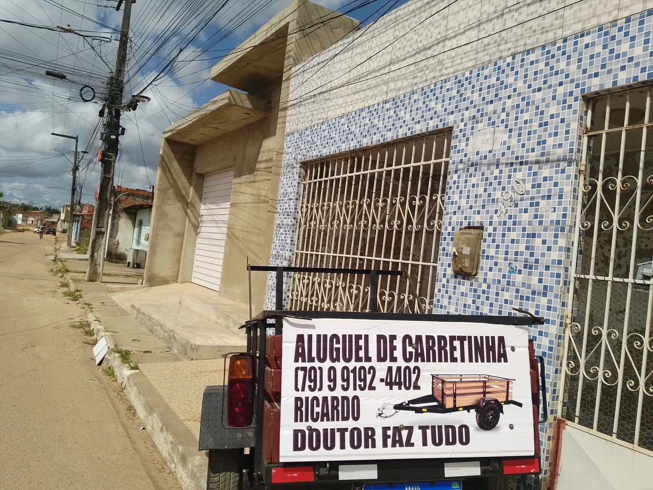 Aluguel de carretinha