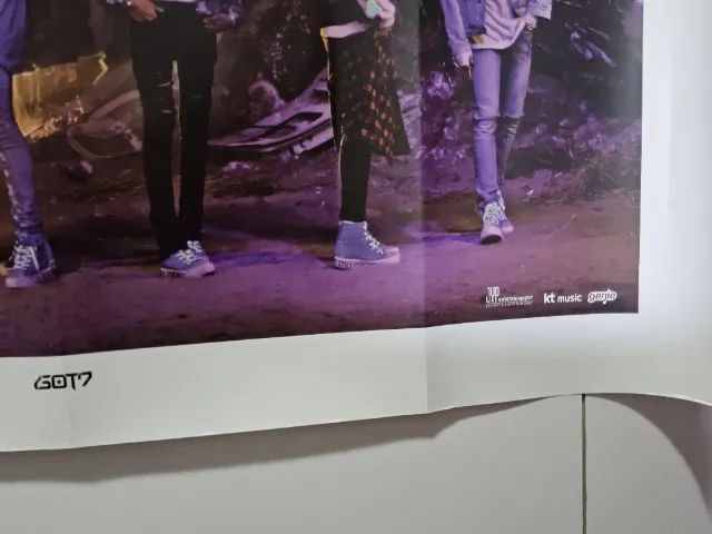 Pôster Original Kpop GOT7 - Turbulence (2º Álbum) - Foto 3