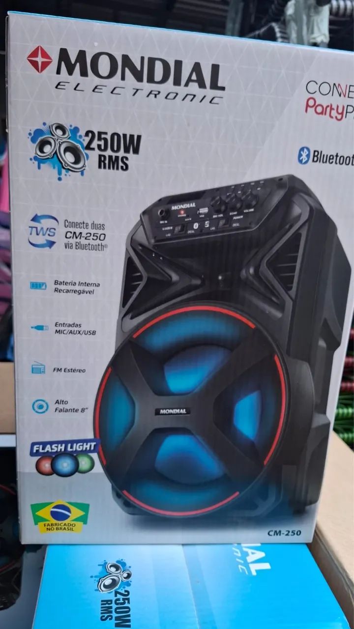 Caixa de som mondial 250w - Foto 5