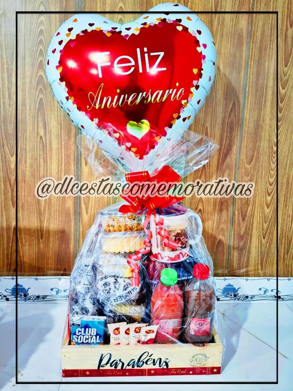 cestas de café da manhã - aniversário e presente - Foto 2