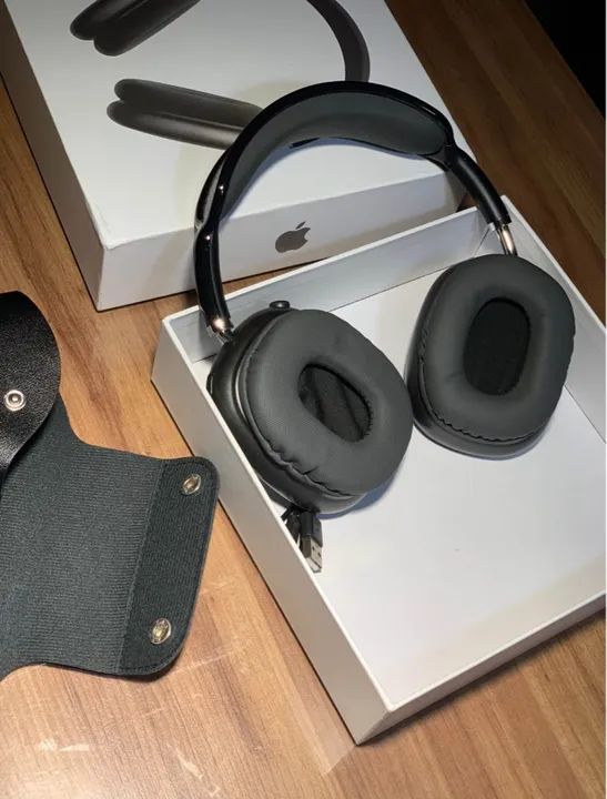 Fone de ouvido AirPods Max - Cinzento sideral - Foto 5