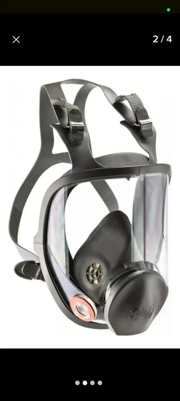 Máscara facial 3M zerada - Foto 4